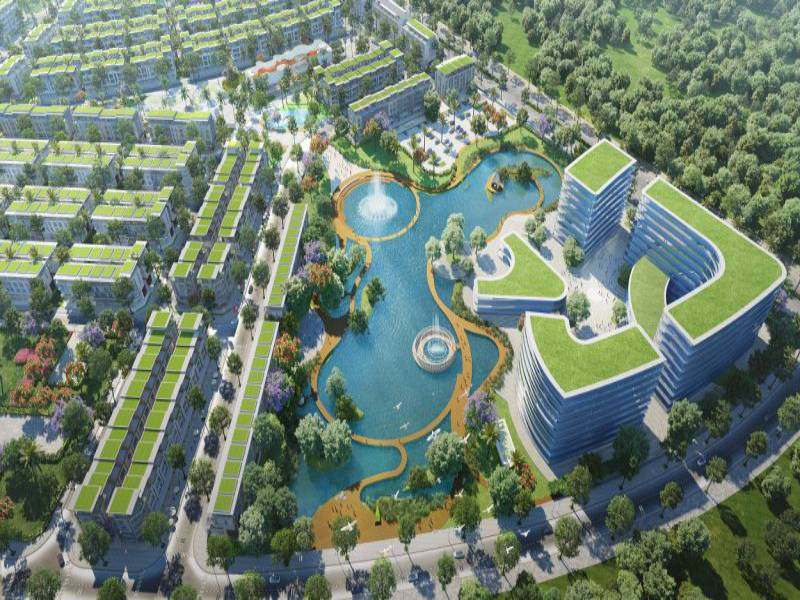 Phối cảnh hệ thống tiện ích biệt thự tại dự án đại đô thị Meyhomes Capital Phú Quốc 