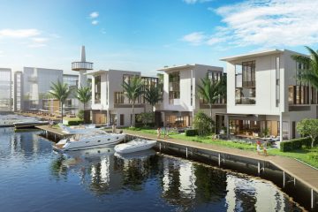 Những căn biệt thự cận kề bến du thuyền