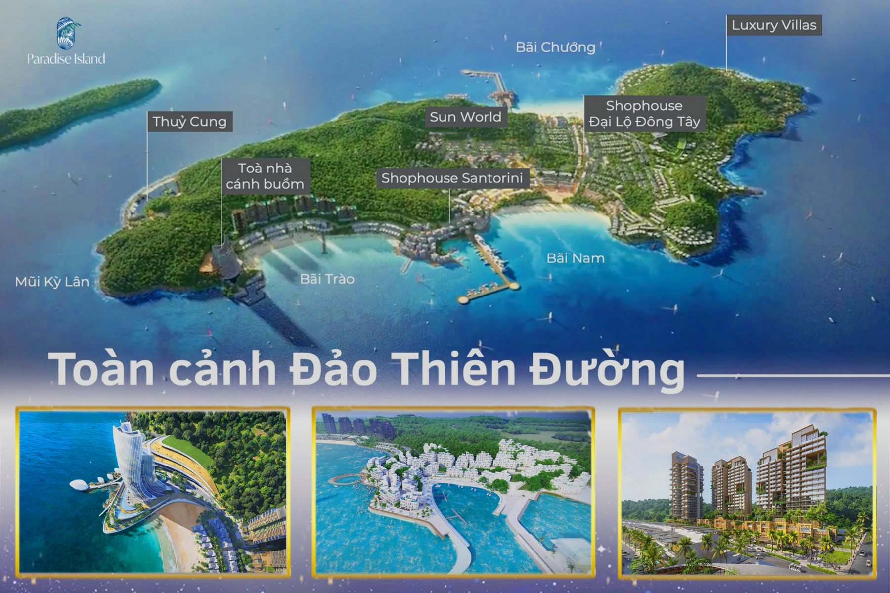 Toàn cảnh dự án Đảo Tỷ Phú