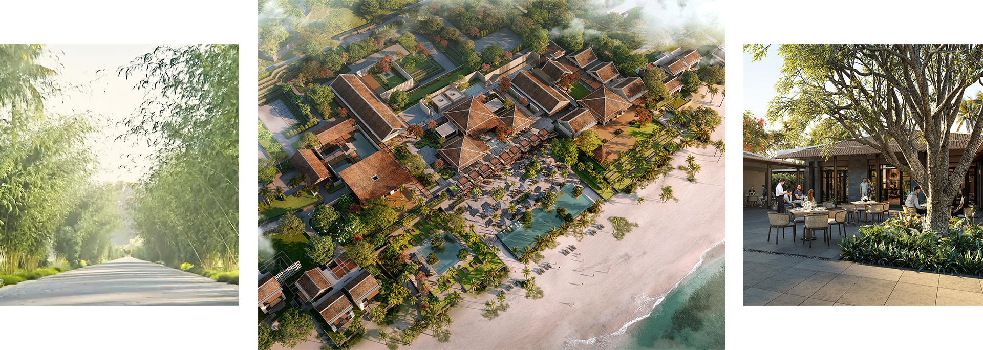 Park Hyatt Phu Quoc Residences gắn với cảm hứng ngôi làng Việt truyền thống nằm bên bờ biển nguyên sơ của đảo Ngọc